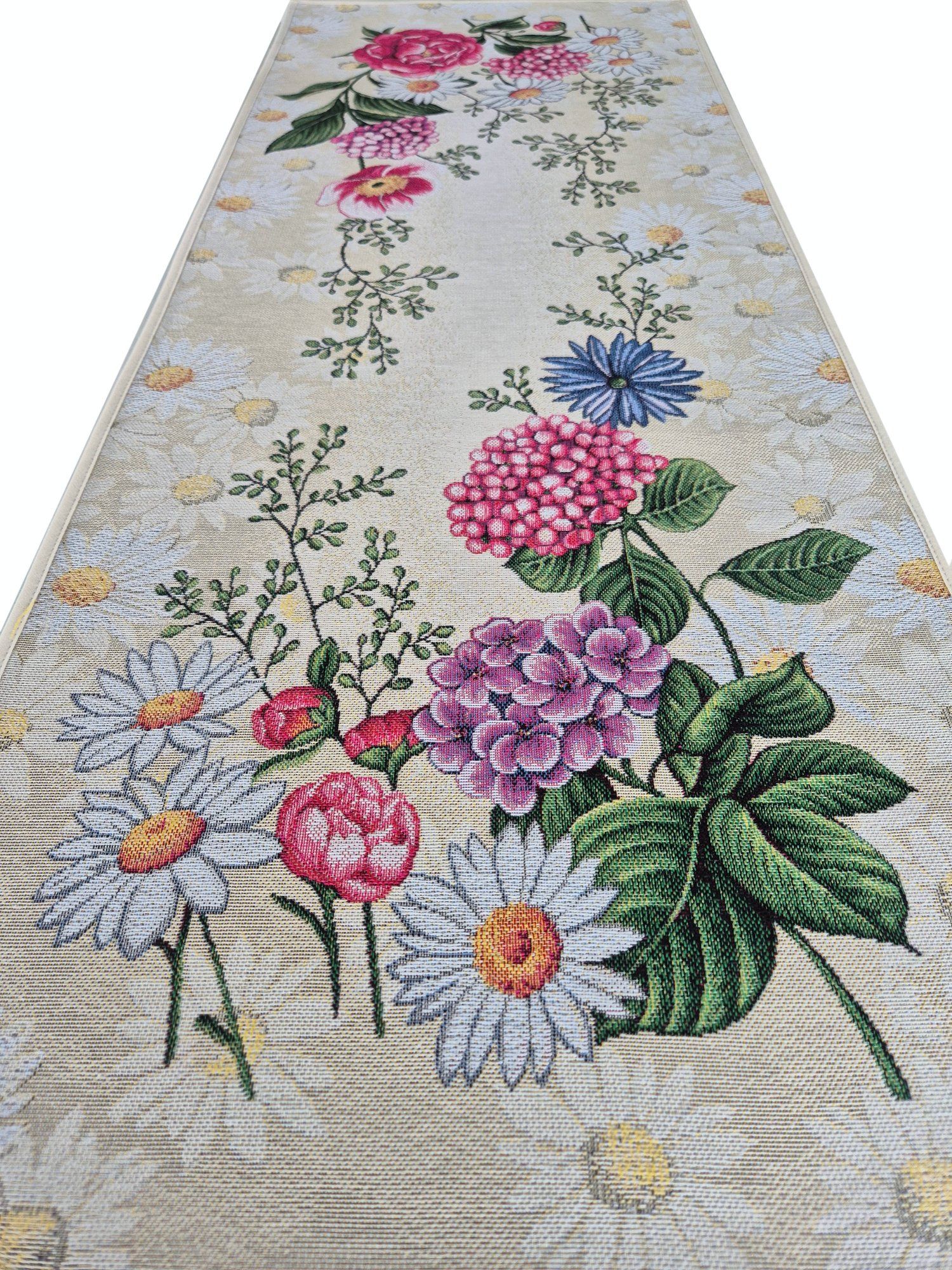 Bieżnik 45x140 cm V124 Kwiatowa Kompozycja