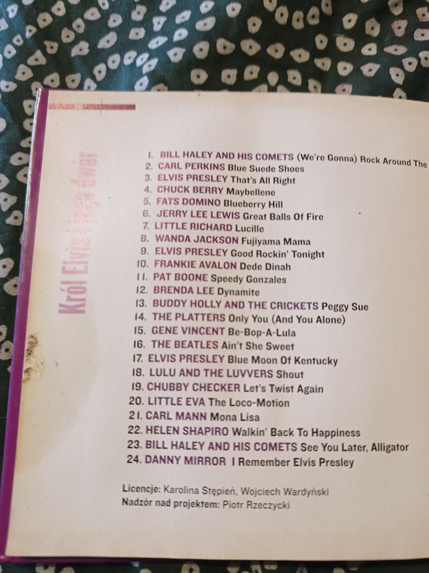 Płyta CD Król Elvis i jego dwór