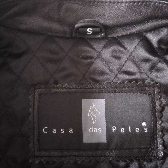 Casaco clássico da Casa das Peles - S