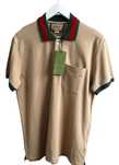 Gucci GG koszulka Polo tshirt beż M/L