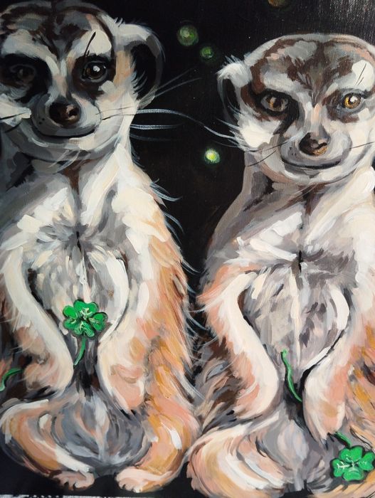 Obraz "Bliźnięta" – Maria Senko, 2023 – oryginał, akryl, 50x50 cm

Spr