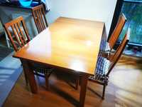 Stół rozkładany  ( 4 krzesła gratis :) )