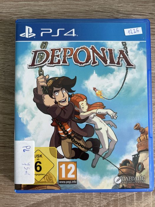 #1226 Deponia gra ps4 playstation4