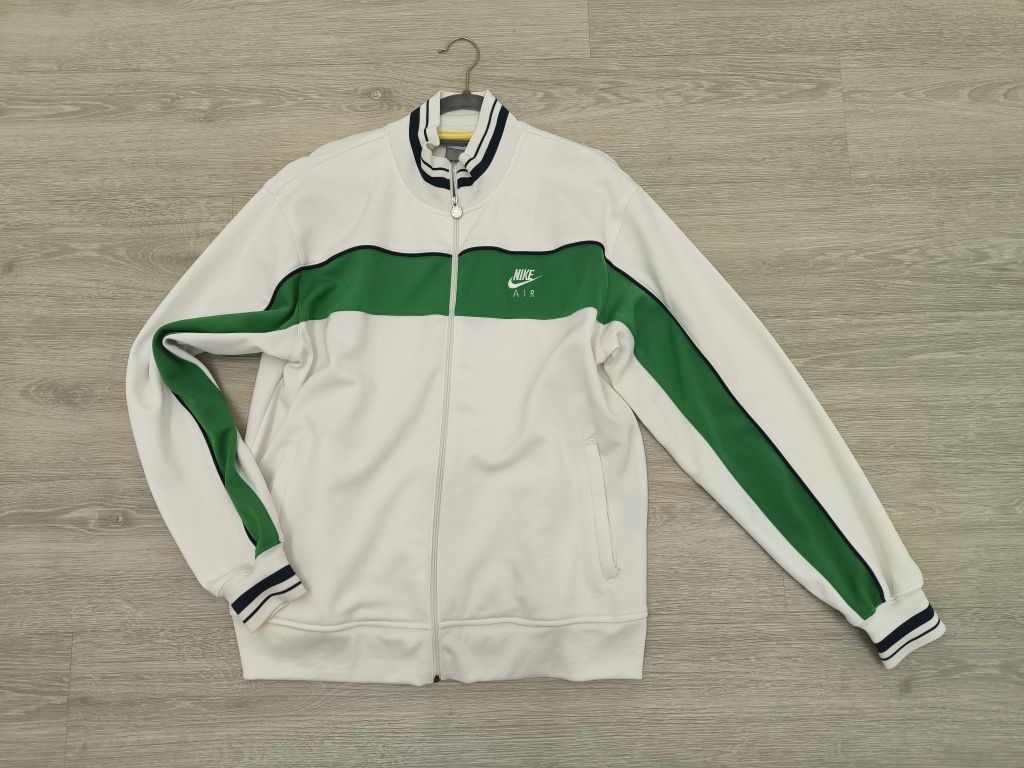 Casaco Nike Air Verde e Branco