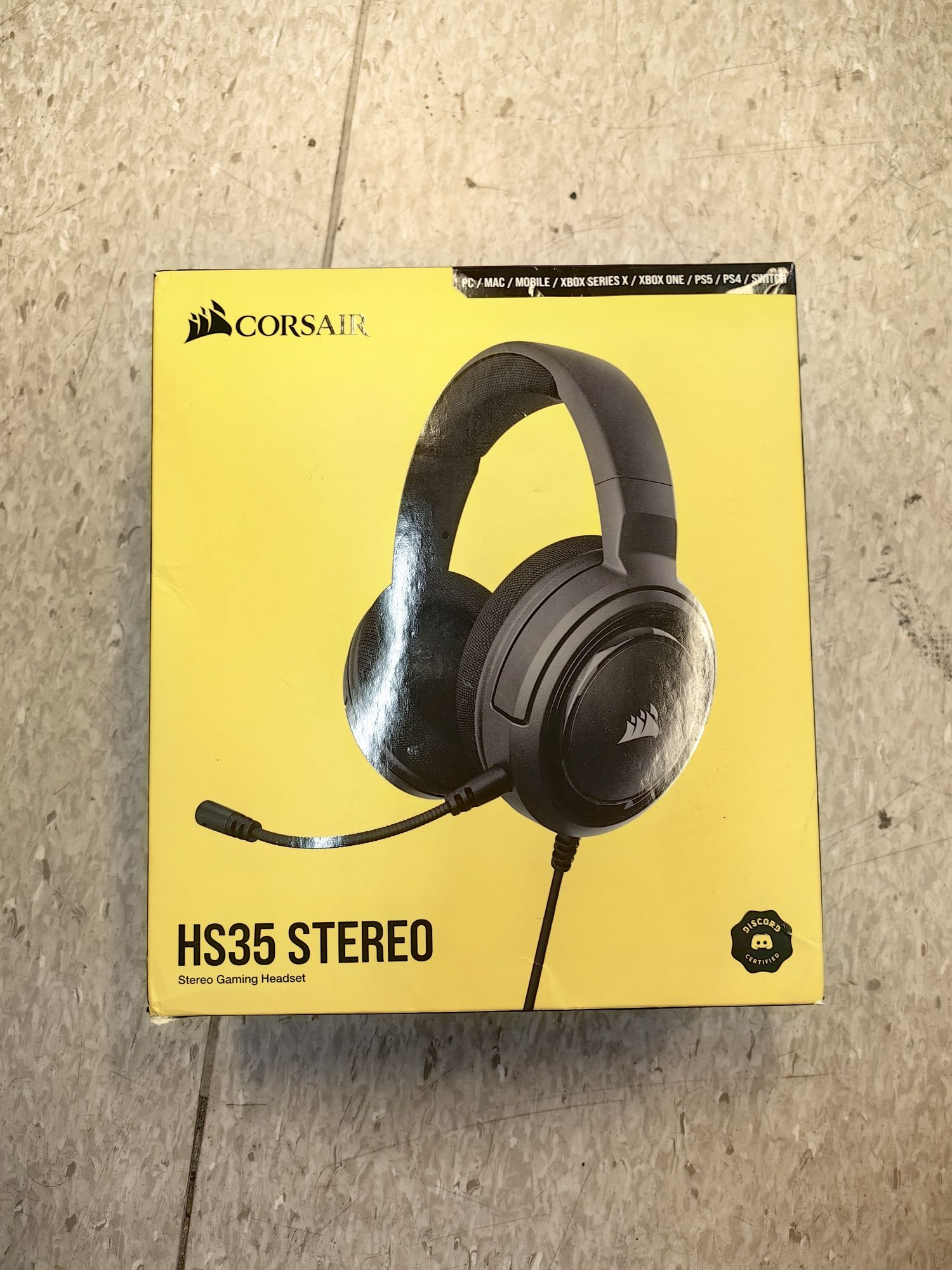 Corsair HS 35 stereo słuchawki