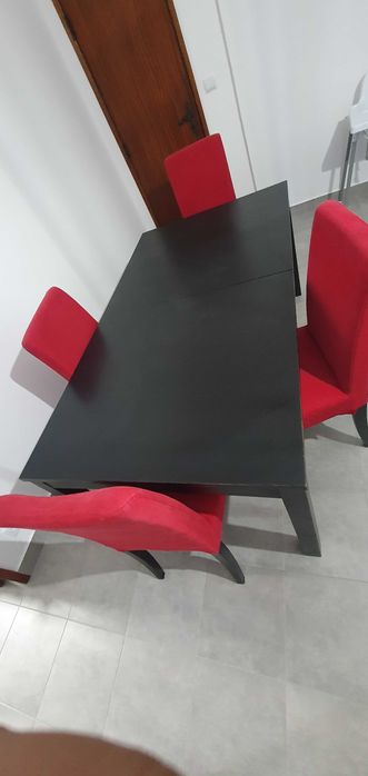 Conjunto sala de jantar/estar