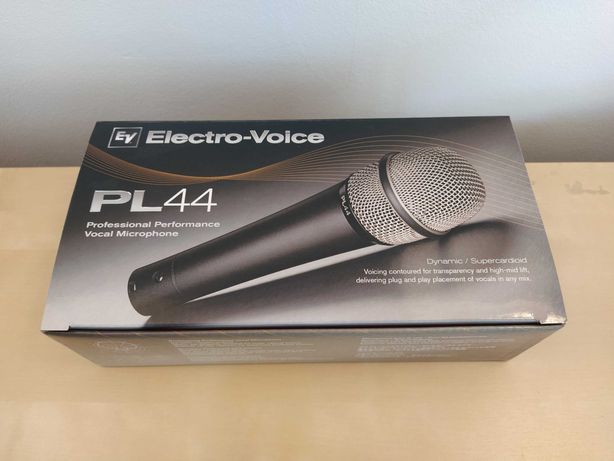 EV PL44 Microfone Dinamico Electrovoice