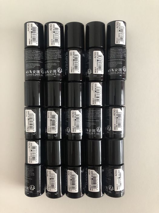 15x lakier hybrydowy neonail różne kolory, brokatowe