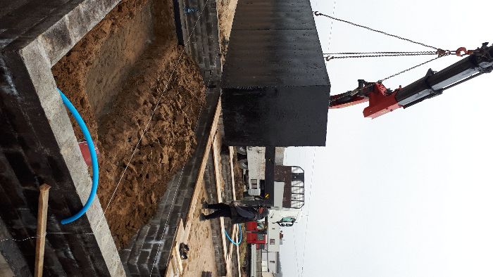 Zbiornik Szambo Betonowe Gnojowica Producent Atest Transport i montaz