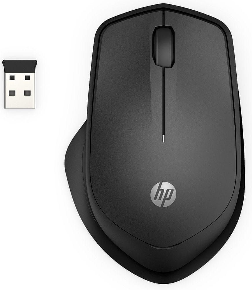 mysz myszka bezprzewodowa hp 280 silent radiowa usb optyczma wireless