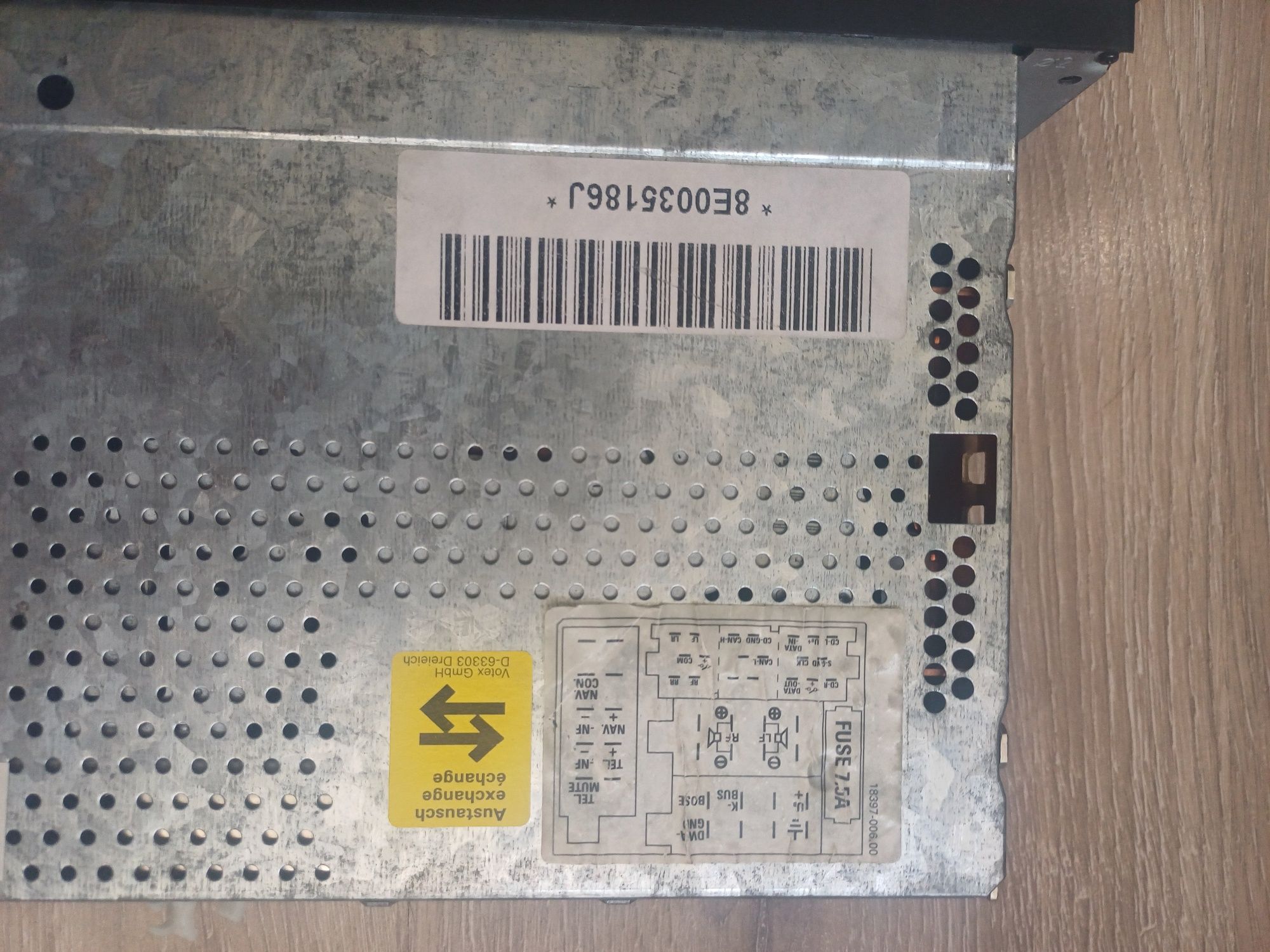 Radio Audi A4 B6