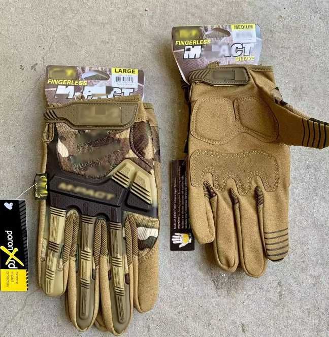 Тактичні рукавиці Mechanix M-Pact Mультикам Койот / Военные перчатки