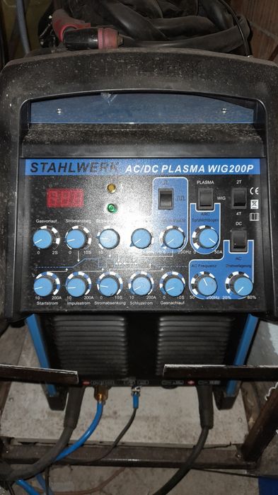 Spawarka tig 3w 1 ac dc plasma . Stahlwerk 200