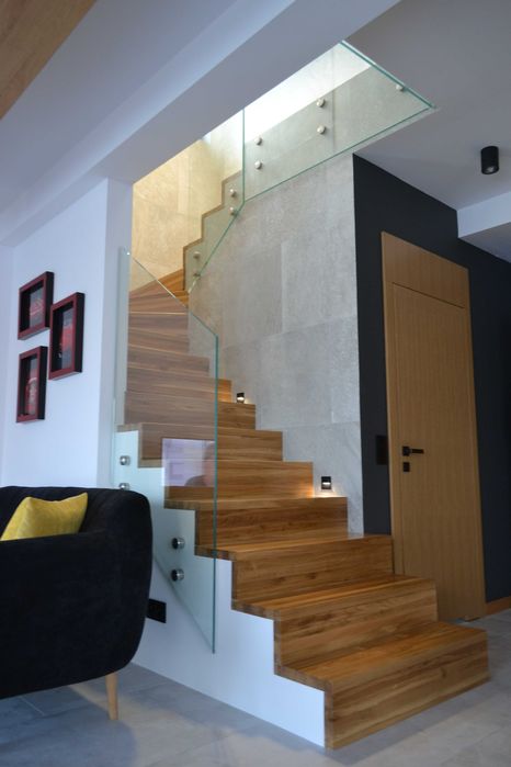 Schody Drewniane z Montażem - JURREX|Projekt 3D GRATIS