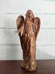 Estatueta católica de Anjo em resina