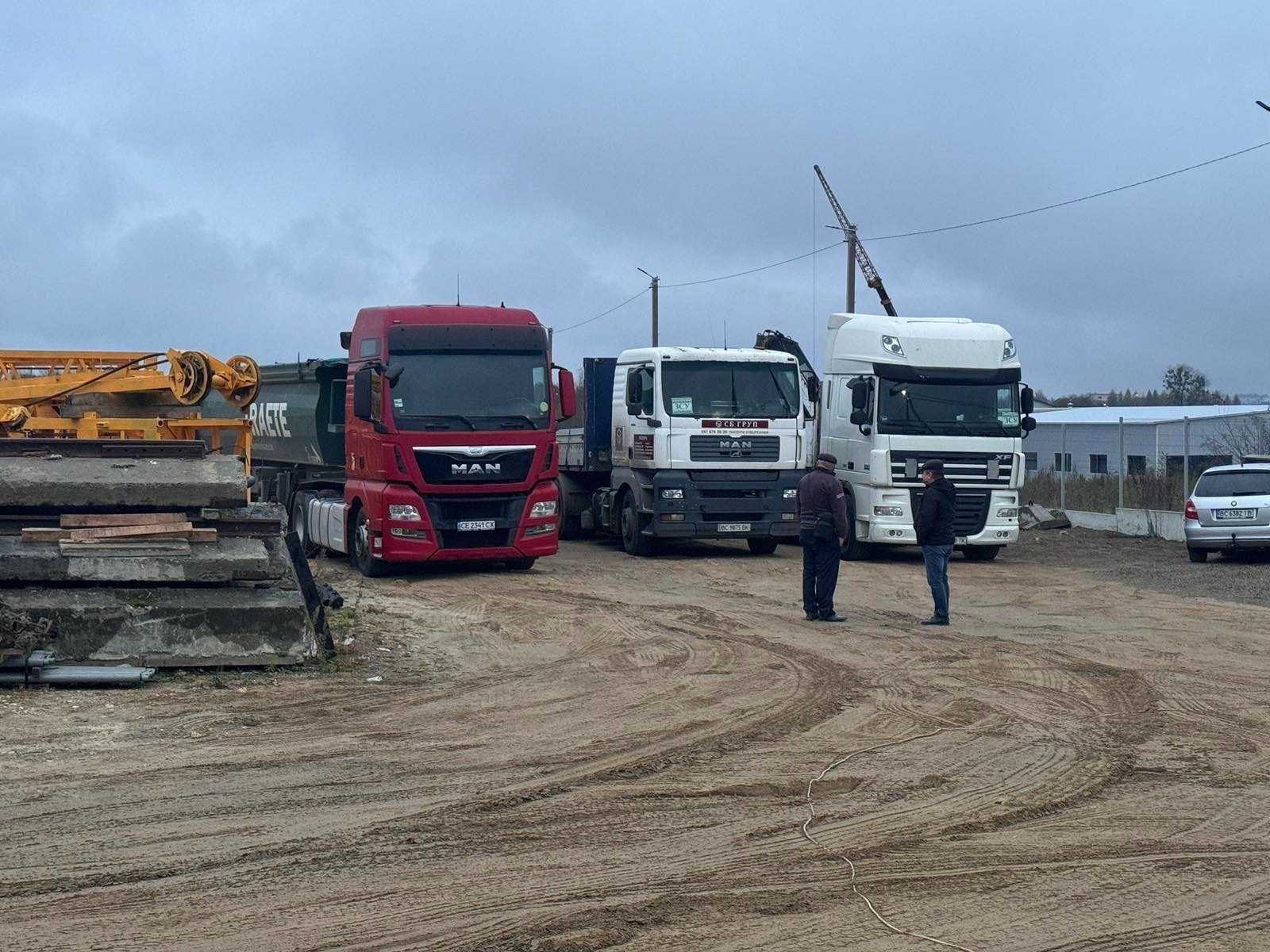 Спецтехніка оренда/послуги у Львові екскаватор, самоскид, кран, каток.