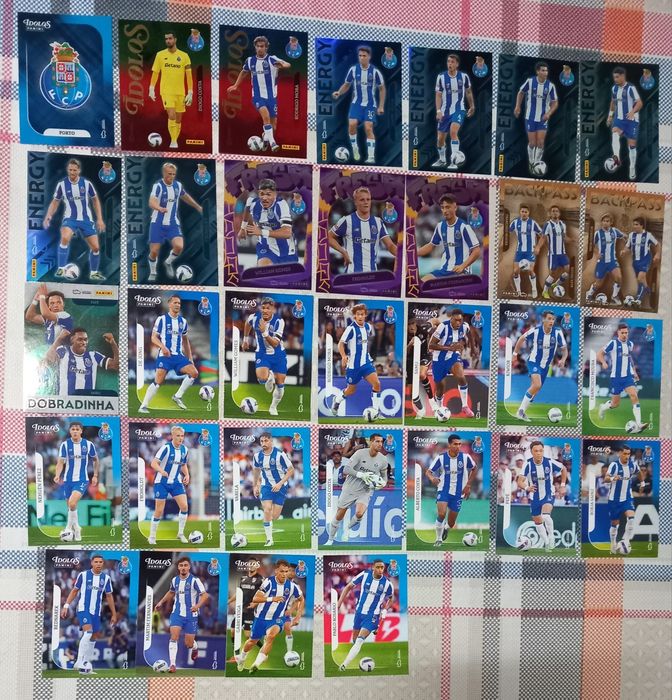 Lote 32 cartas FCP Idolos