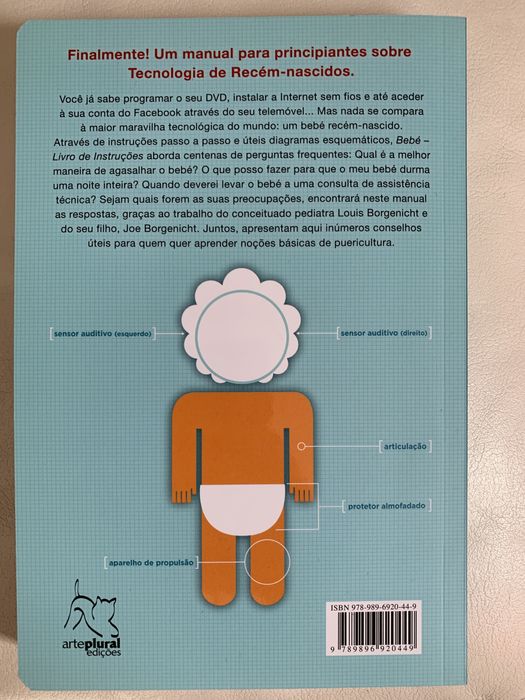 Bebé livro de instruções