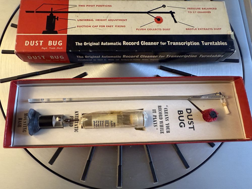 Ramie gramofon czyszcące DUST BUG