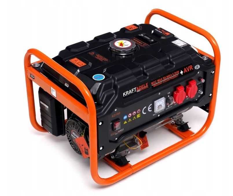 Agregat prądotwórczy Kraft&Dele 3500W KD160 Promocja Wysyłka Benzyna