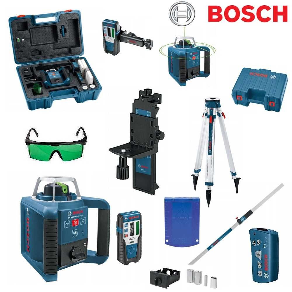 BOSCH GRL 300 HVG Laser rotacyjny z zieloną wiązką laserową