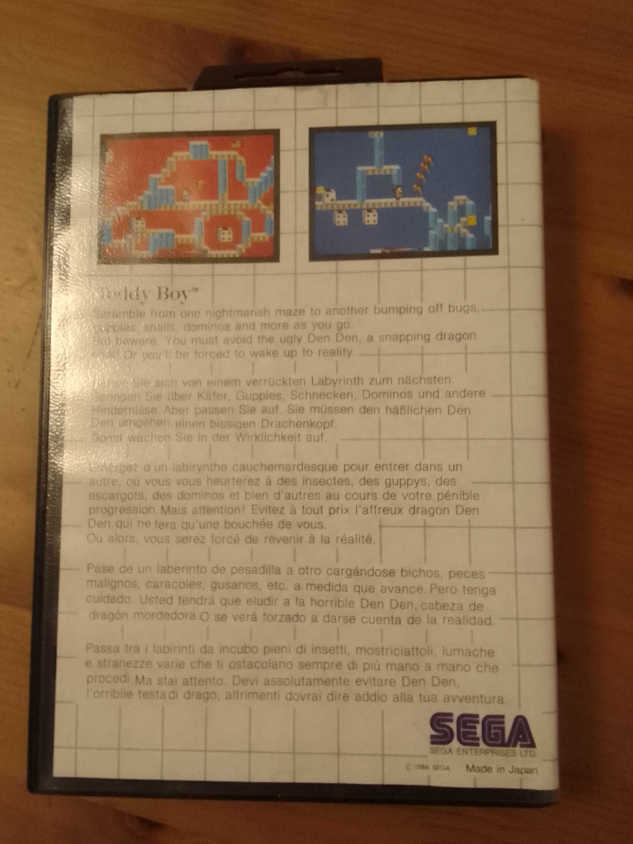 SEGA Dwupak: Teddy Boy The Sega Cartridge oraz Strider