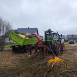 Usługi rębakiem, rębak samozaładowczym HDS