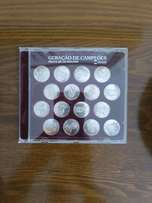 16 medalhas Geração de campeões em prata