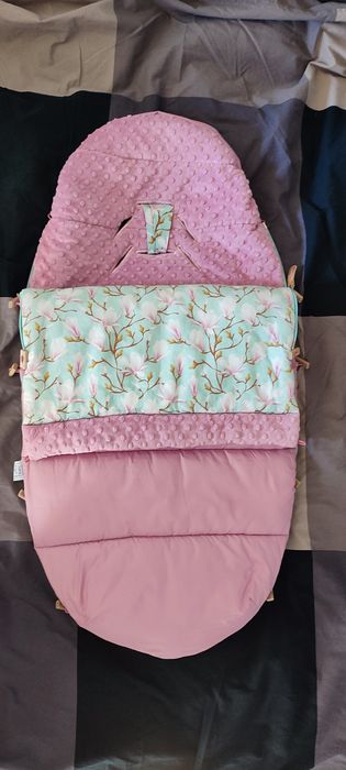 Śpiworek do spacerówki Lela Blanc