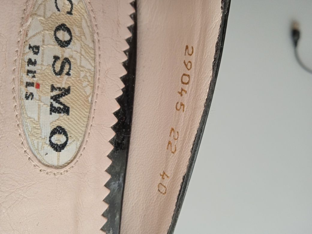 Туфли стелька 25,8 см с открытым носком босоножки  Cosmoparis