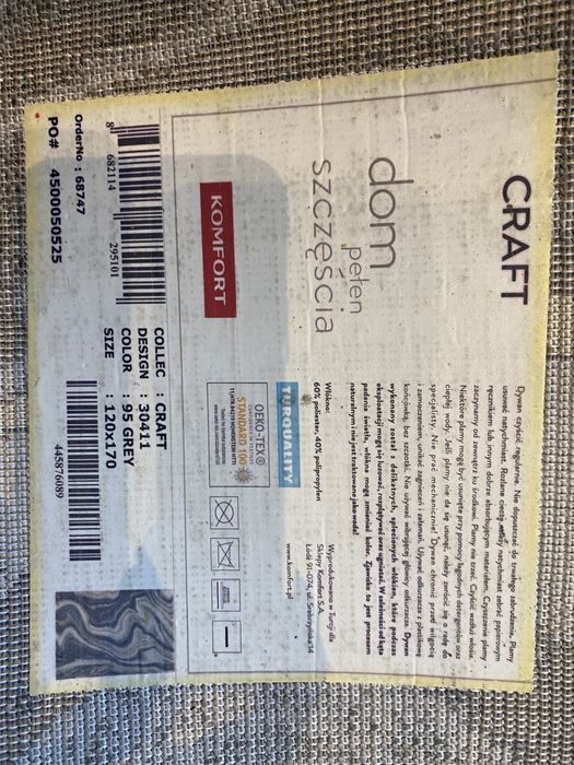 Dywan marmur 120x170 komfort