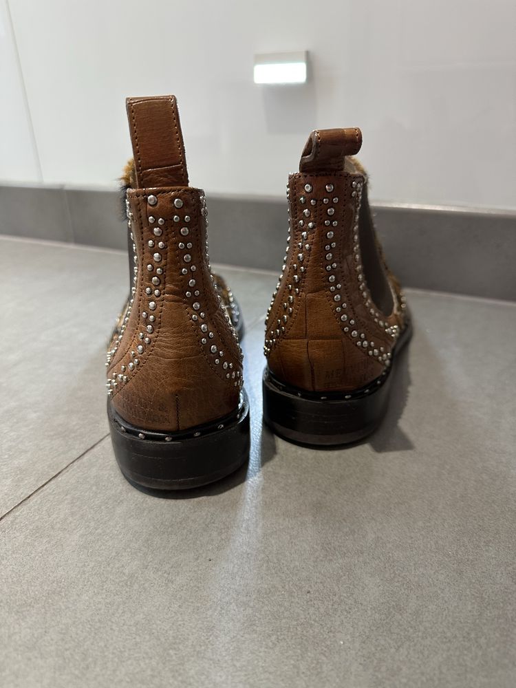Piękne, skórzane buty damskie firmy Melvin & Hamilton