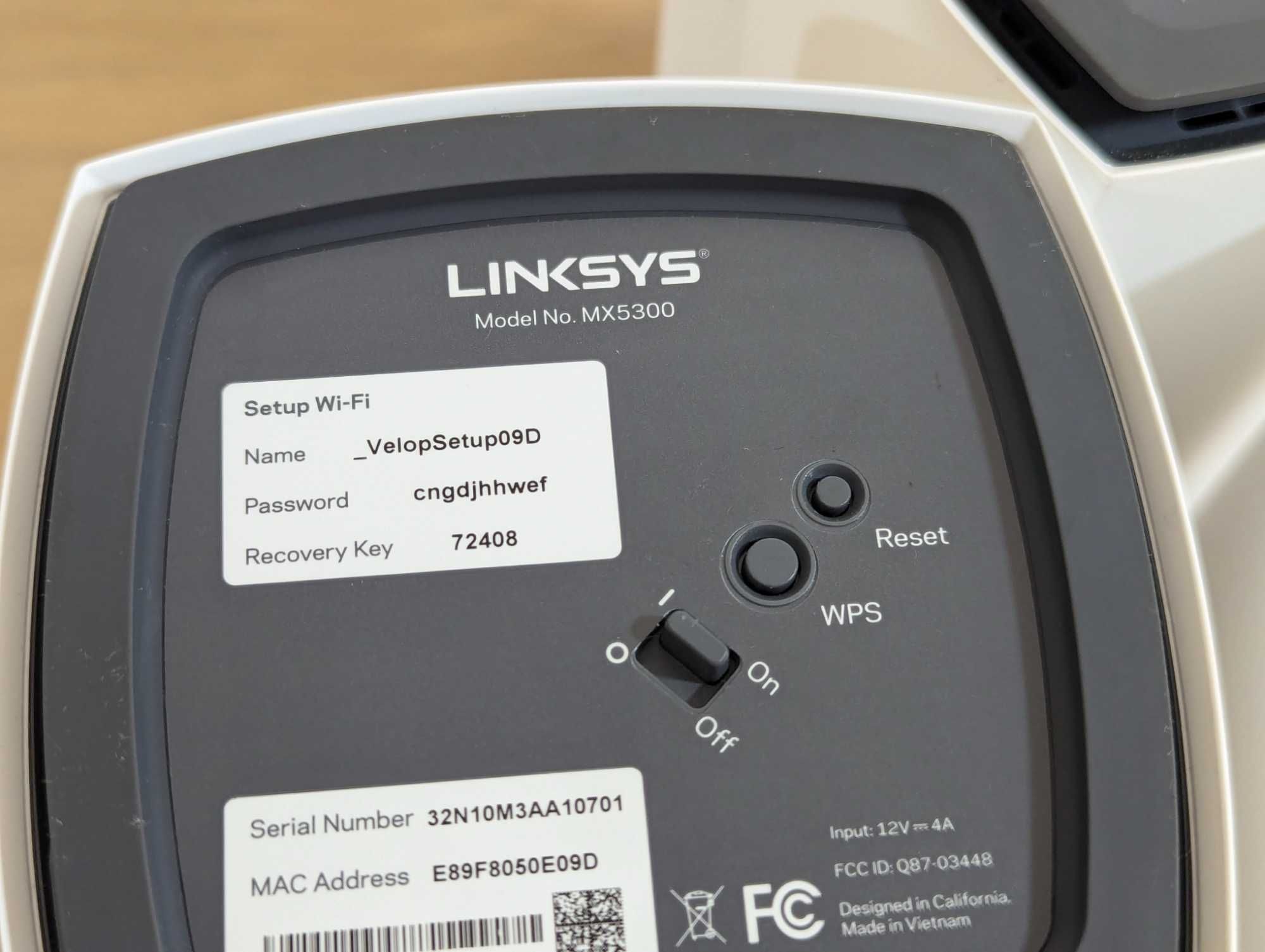Премиум MESH-cистема роутер Linksys MX5300 Velop AX WiFi 6 USA