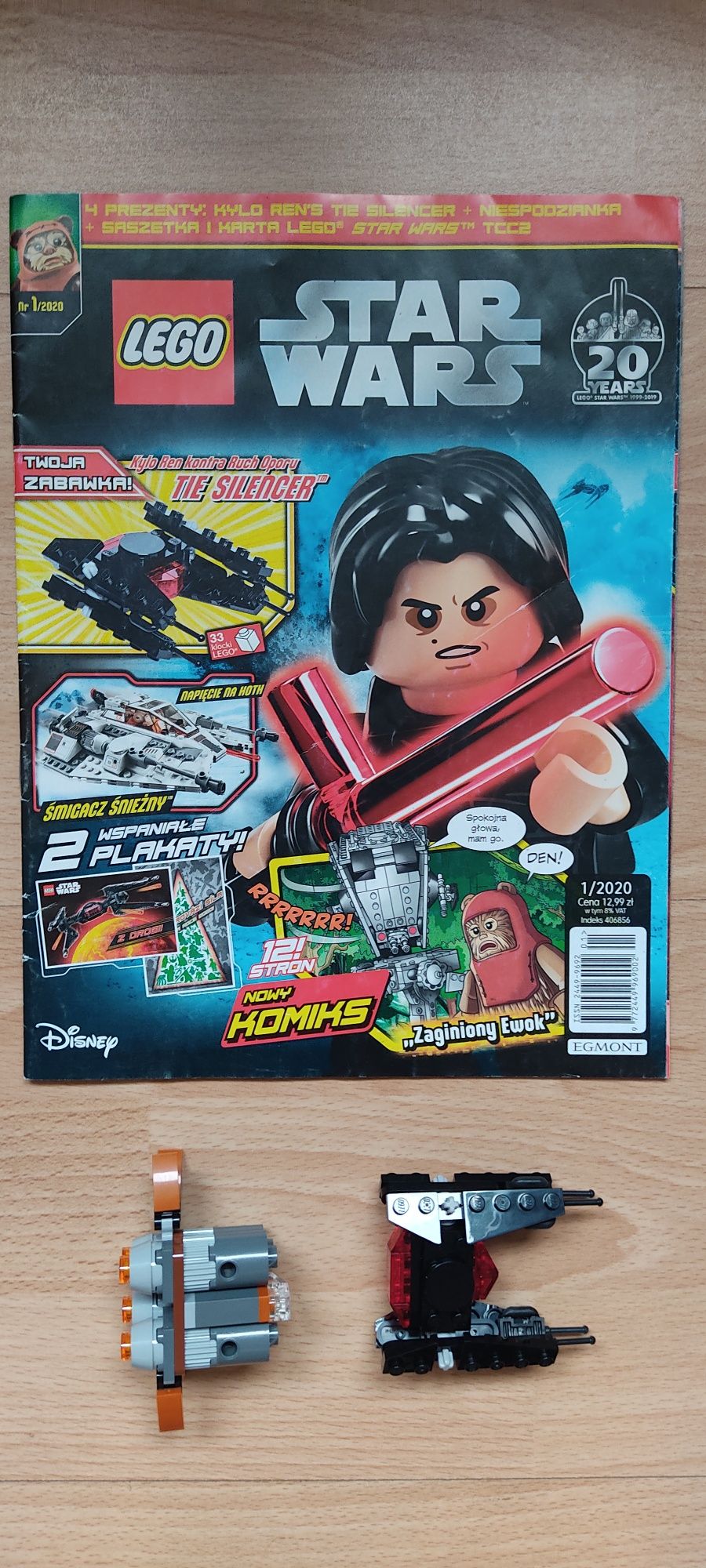 Gazetka Lego Star Wars z klockami TIE Silencer  i  Quadjumper