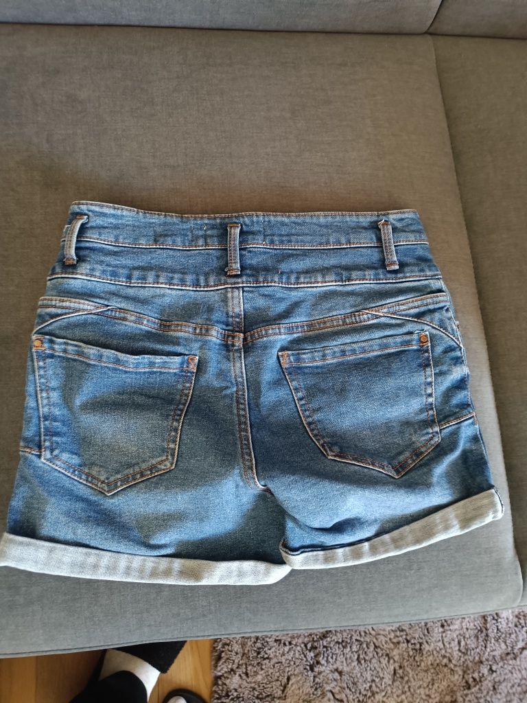 Spodenki dziewczęce rozmiar 36 Denim