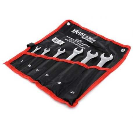 Klucze Płaskooczkowe 6el. 8-21 mm KD10935