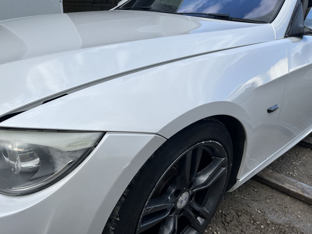 Blotnik lewy bmw e92 e93 A96 Mineralweiss