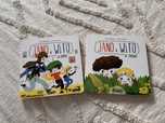 Jano i Wito w trawie, w domu