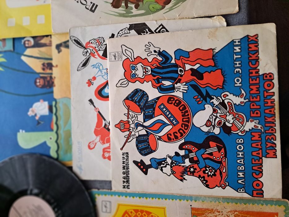 Пластинки детские сказки, музыка, раритет