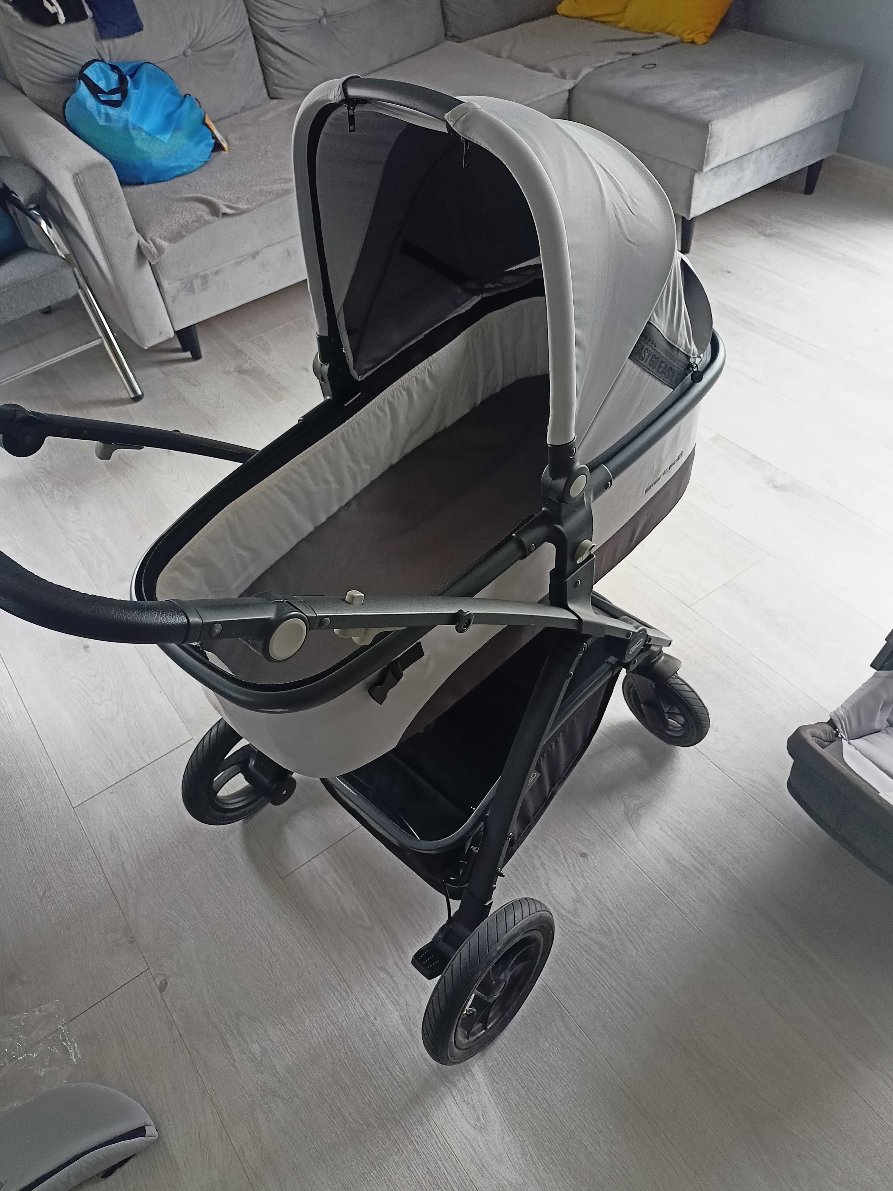 Wózek easy go optimo 2w1, baza family fix 2