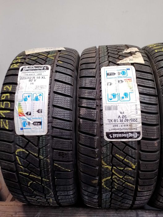 225/40 18ContinentalContiWinterContactTS830P RSC4716/5016ObrzyckoZ1592