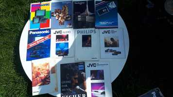 Katalogi Sprzętu  audio HI FI Technic Sony  Philips Panasonic Jvc