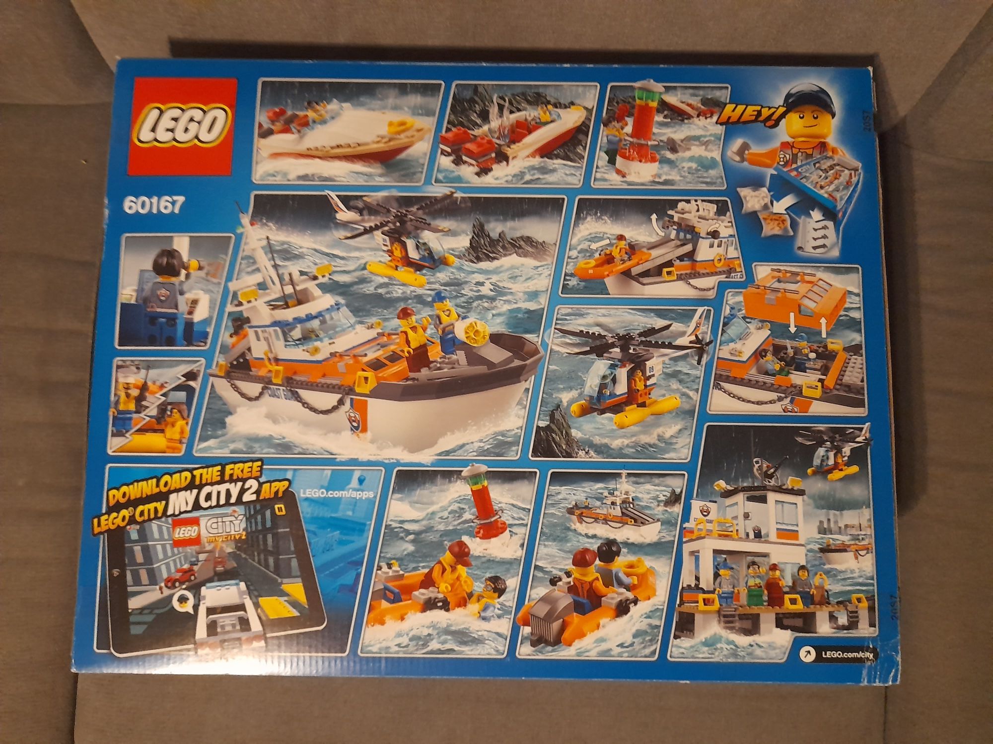 Klocki LEGO 60167 City - Kwatera straży przybrzeżnej - NOWY