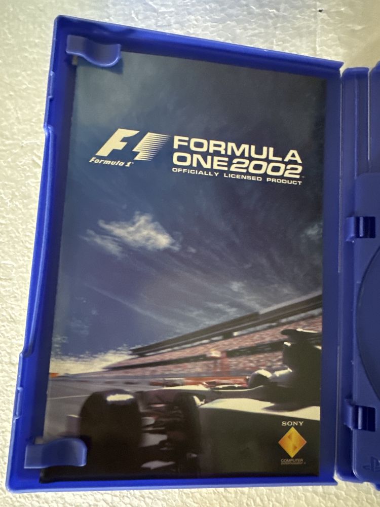 F1 Formula One 2002 - pudelko z instrukcja i plyta DVD