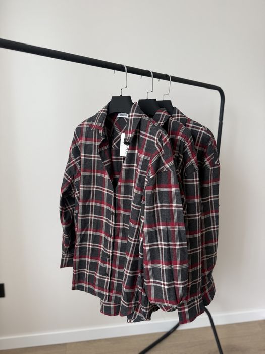 Сорочка Deppot в клітинку новий принт