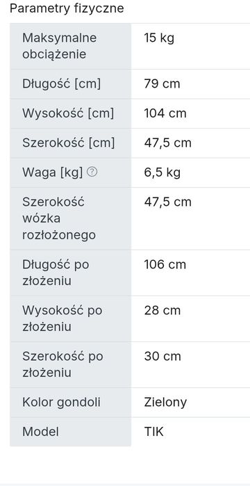 Wozek spacerowy Kinderkraft