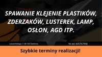 Spawanie Klejenie Plastików Zderzaków Lusterek Lamp Osłon AGD itd.