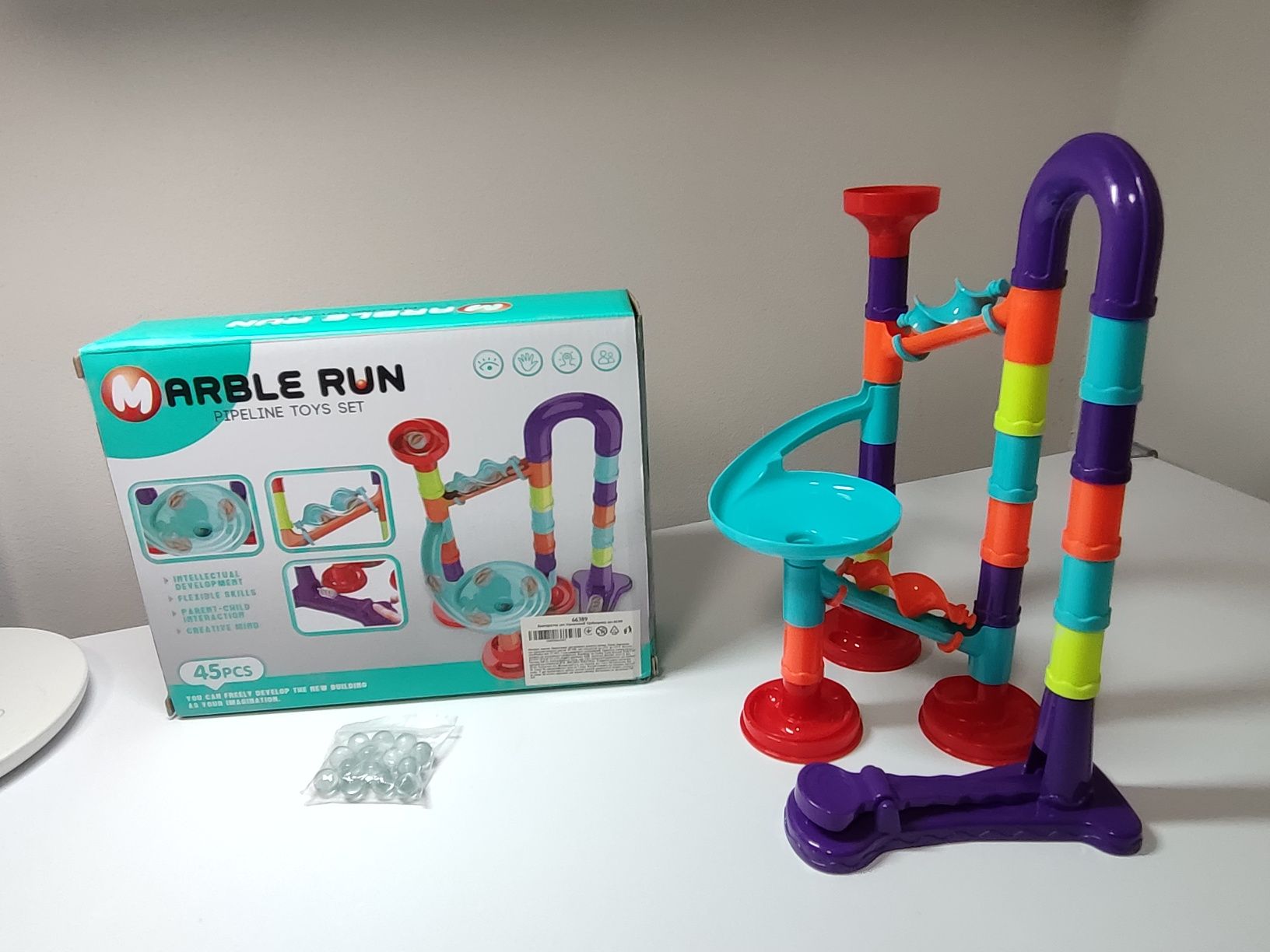 Розвиваючий дитячий іграшковий конструктор Marble Run