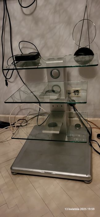 Stolik rtv szkalny  używany stan bardzo dobry polecam