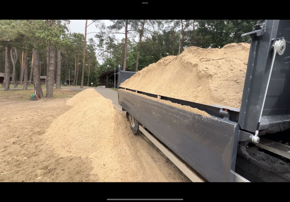 Wynajem HDS WYWROTKA piasek ziemia Transport i Załadunek